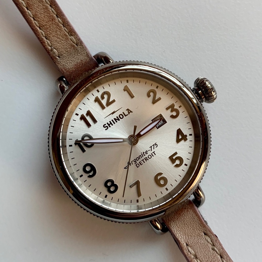 Authentic Shinola “Birdy” women’s automatic watch